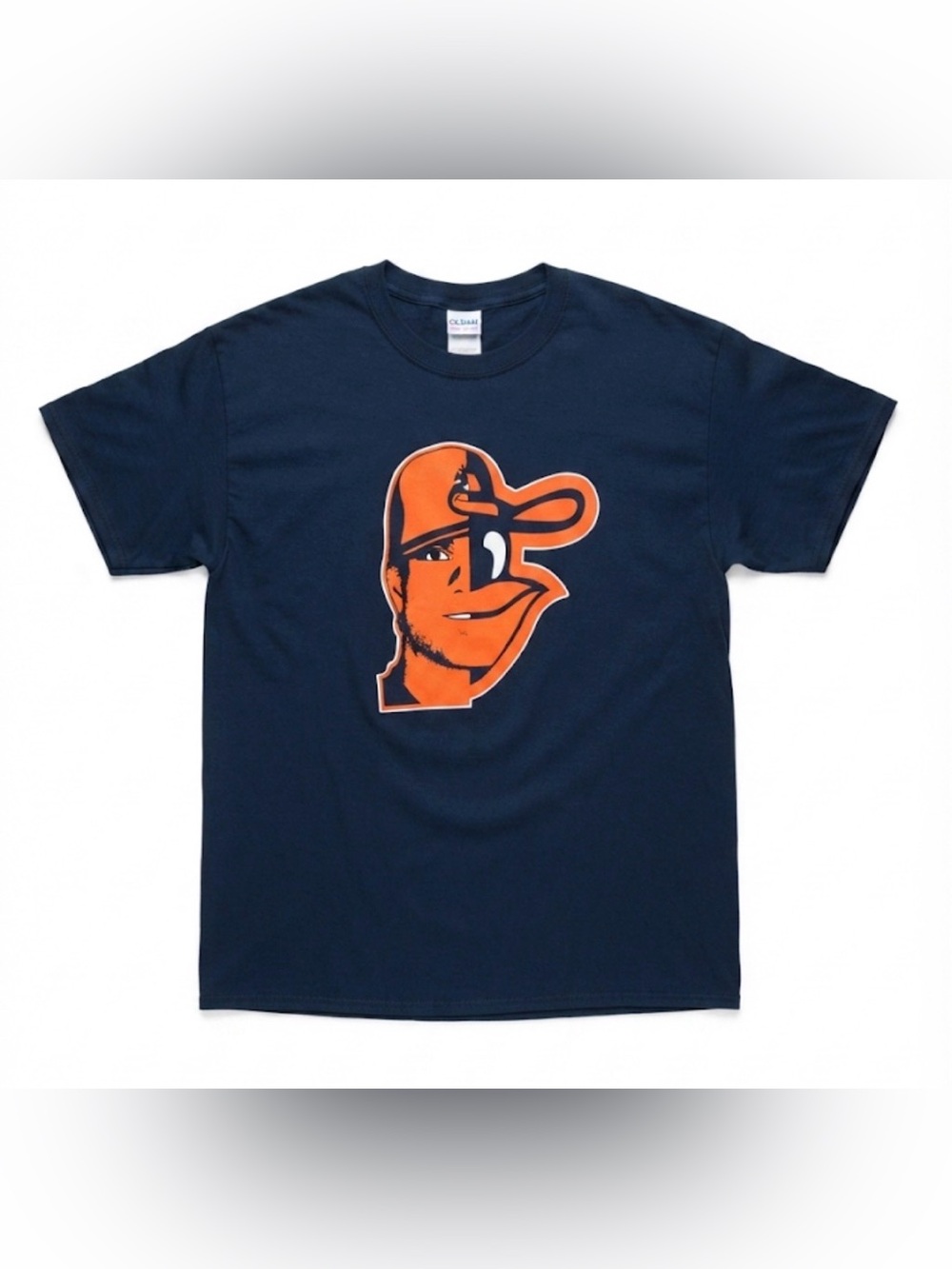Baltimore Orioles T-Shirt Men's Size 2XL Black Baseball Graphic Tee Gildan